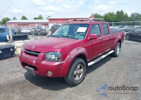 2002 Nissan Frontier Se-V6 из США, поврежденный, VIN 1N6ED29X42C325111